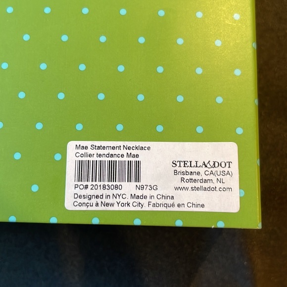 Stella & Dot Multi Colored Mixed Metal Gold-tone Mae Statement Necklace - Picture 7 of 8